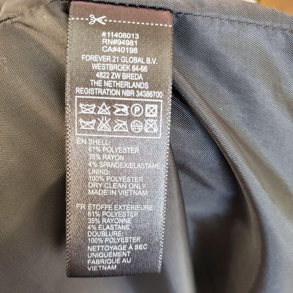 Women's Black Forever 21 blazer - Picture 4 of 5